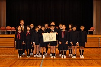 佐藤正信先生と5年北組の児童が消防功労表彰を受賞しました
