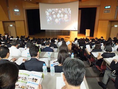 第２回学校説明会を行いました
