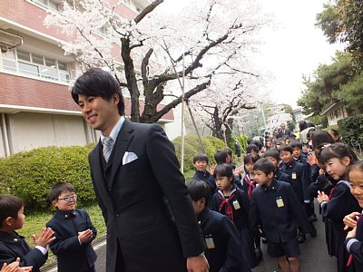 入学式を行いました
