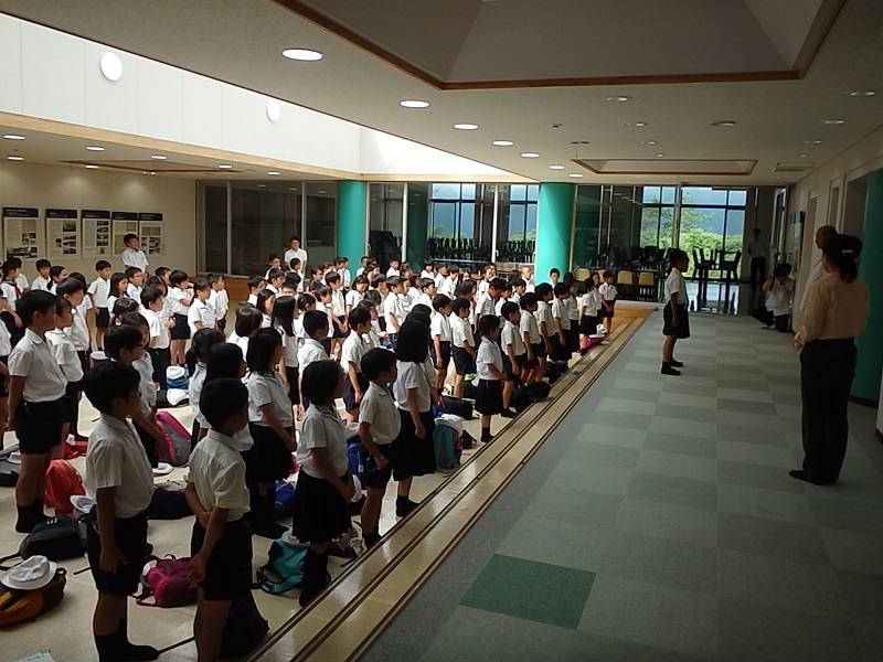 ３年生　夏の学校　最終日
